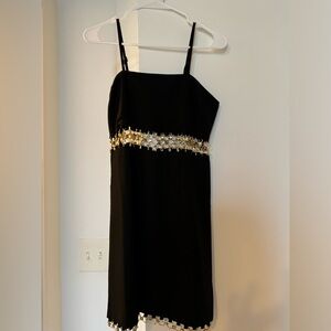 Francesca’s Audrey Parks Black Dress